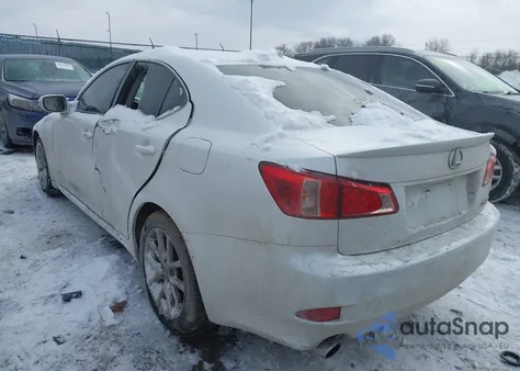 2011 Lexus Is 250 from USA, damaged, VIN JTHBF5C27B5148555